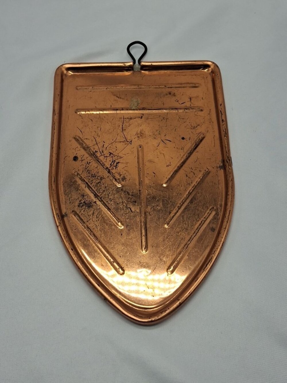 Vintage Iron Rest Trivet Ironing Board Protector Copper  Aluminum Farmhouse